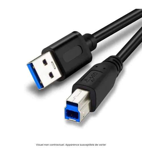 Cable USB A 3.0 a USB B 3.0, 1,8 m (para impresoras…)